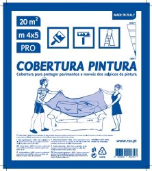 COBERTURA DE PROTEÇÃO PARA PINTURAS 5X4 = 20M2