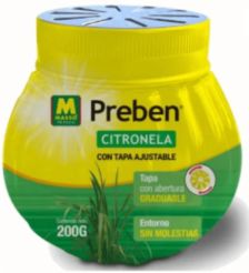 GEL CITRONELA COM TAMPA AJUSTAVEL 200GR