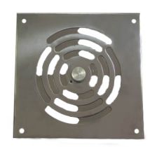 VENTILADOR PERSIANA EM INOX COM REGULADOR DIMENSÕES 15x15CM